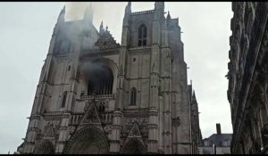 Incendie à la cathédrale de Nantes