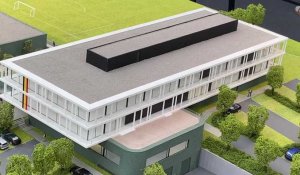 Présentation du nouveau bâtiment fédéral de l'Union belge de football