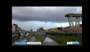 Italie : effondrement d'un viaduc à Gênes