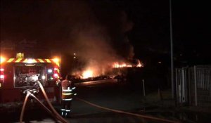 Incendie chez Qualiservice, à Cambrai