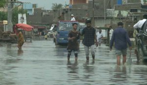 Pakistan: la mousson provoque des inondations à Karachi