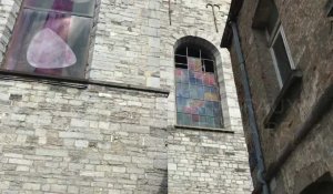 Deux nouveaux vitraux à l’église Saint-Hilaire de Givet