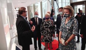 La reine Mathilde visite le WikiFin Lab de la FSMA