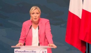 Pour Marine Le Pen, la France "sombre dans une ultra-violence endémique"