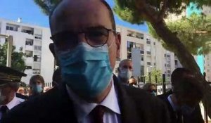 Le Premier ministre Jean Castex explique sa venue dans le quartier des Moulins à Nice