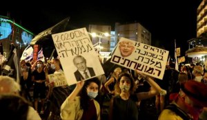 Première manifestation anti-Netanyahu à Jérusalem depuis le reconfinement