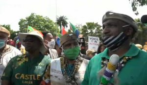 Afrique du Sud: manifestation xénophobe devant l'ambassade du Nigeria à Pretoria