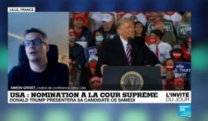 Simon Grivet : "La succession à la Cour suprême est un cadeau du ciel pour Donald Trump"
