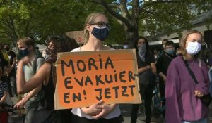A Berlin, des manifestants demandent l'évacuation de tous les camps grecs