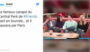 « Friends ». Le fameux canapé orange sera exposé à Paris le 12 septembre prochain