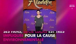 Lucie Lucas de retour sur Instagram, elle dévoile un message alarmant