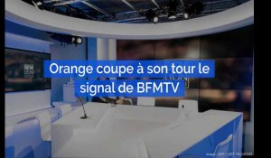 Orange coupe à son tour BFMTV, RMC Story, BFM Business et RMC Découverte
