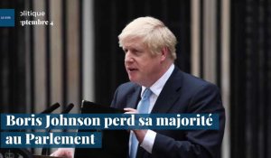 Boris Johnson perd sa majorité au Parlement