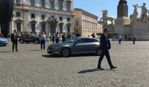 Italie: Conte arrive au palais présidentiel pour dévoiler le nouveau gouvernement