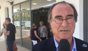 Sète : interview du maire de Sète lors de la réouverture du centre Fonquerne