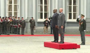 Félix Tshisekedi rencontre le Premier ministre belge Charles Michel à Bruxelles