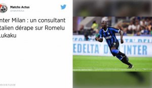 Un consultant télé italien propose de jeter des bananes à Romelu Lukaku, sa chaîne l'évince