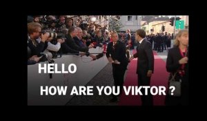 Macron interrompt Orban en pleine interview: &quot;How are you Viktor?&quot;