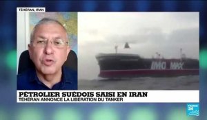 Téhéran annonce la libération du tanker suédois saisi en Iran