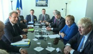 Rencontre entre Macron, Johnson et Merkel à l'ONU