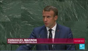 Assemblée générale de l'ONU : Macron appelle au "courage de bâtir la paix"
