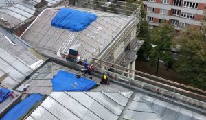 Au coeur de la rénovation des toits des musées du Cinquantenaire