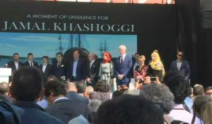 Istanbul : minute de silence pour le journaliste saoudien Jamal Khashoggi