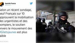 Neuf français sur 10 soutiennent la mobilisation des urgences et des pompiers