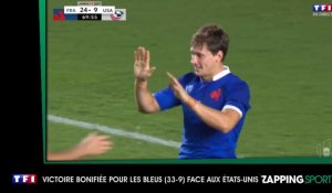 Zap Sprt du 3 octobre 2019 : Victoire bonifiée pour l'équipe de France de rugby