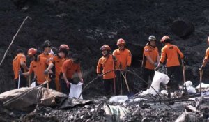 Corée du Sud: les secours à la recherche de survivants d'un glissement de terrain
