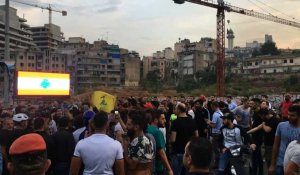 Beyrouth: des partisans du Hezbollah chassent des manifestants d'une route