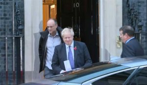 Brexit: Boris Johnson en route pour le Parlement pour tenter d'obtenir des élections anticipées