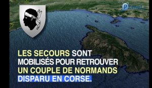 Mystérieuse disparition d'un couple de Normands en Corse