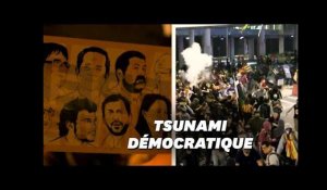 À Barcelone, les images de la colère des indépendantistes qui veulent bloquer la région