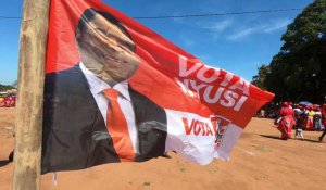 Élections au Mozambique: les partisans de Frelimo se rassemblent pour le meeting de Nyusi