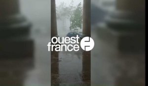 Les images des orages dans l'Ouest