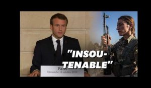 Macron craint &quot;une situation humanitaire insoutenable&quot; en Syrie