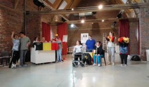 Mouscron : la troupe de théâtre de "L'Envol" en pleine répétition pour son spectacle "Chez Marcel"