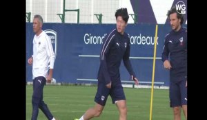 Images de l'entraînement des Girondins du 26.09