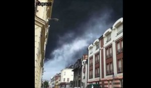 Après l'incendie de l'usine chimique de Rouen, les habitants inquiets