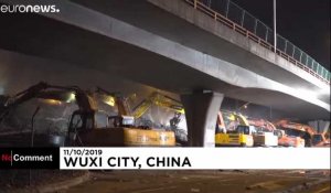 Effondrement mortel d'un viaduc dans l'est de la Chine