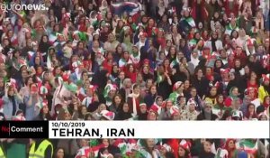 Football : le retour des Iraniennes au stade