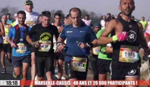 Marseille-Cassis : 40 ans et 20 000 participants !
