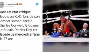 Mort de Patrick Day. « Difficile d'expliquer ou de justifier les dangers de la boxe dans un moment pareil »