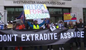 L'entourage de Julian Assange dénonce ses conditions de détention après son audience d'extradition