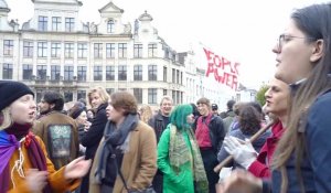 Rassemblement contre les violences policières à Bruxelles 