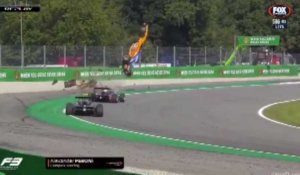 Formule 3 : Accident spectaculaire au Grand Prix d'Italie (Vidéo)