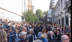 Des manifestants marchent pour la justice sociale et le climat à Bruxelles 