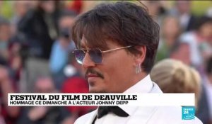 Johnny Depp honoré au Festival du film de Deauville