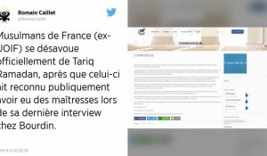 Les révélations de Tariq Ramadan choquent la fédération Musulmans de France